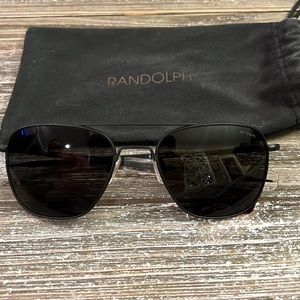 Randolph Aviator, Polarized, Matte Black